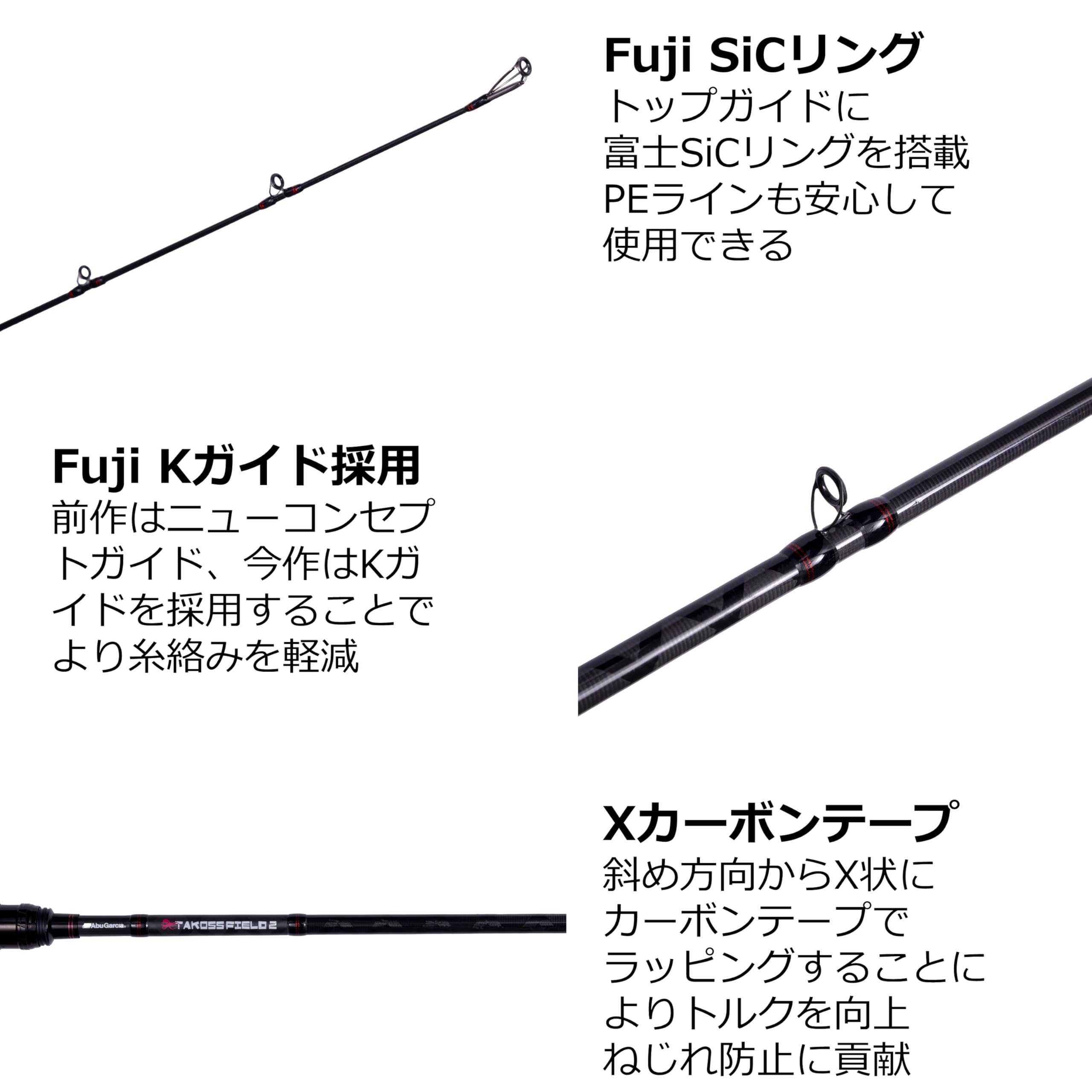 Amazon | Abu Garcia (アブガルシア) タコスフィールド2 TAKC-682H 2